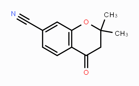 CAS No. 130200-02-1, 7-Cyano-3,4-dihydro-2,2-dimethyl-2H-1-benzopyran-4-one