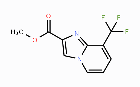 CAS No. 1206972-73-7, Methyl 8-(trifluoromethyl)imidazo[1,2-a]pyridine-2-carboxylate