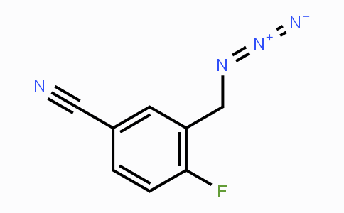 CAS No. 1250924-27-6, 3-Azidomethyl-4-fluoro-benzonitrile
