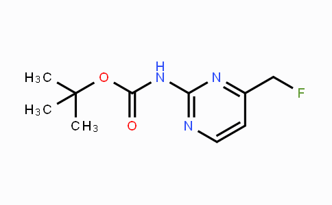 CAS No. 1378039-55-4, (4-Fluoromethyl-pyrimidin-2-yl)-carbamic acid tert-butyl ester