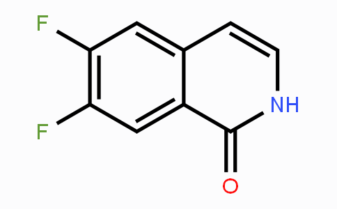 CAS No. 444898-79-7, 6,7-Difluoroisoquinolin-1(2H)-one