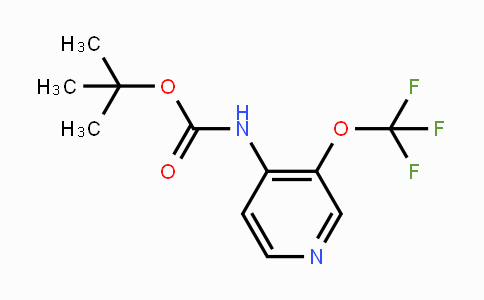 tert-butyl 3-(trifluoromethoxy)pyridin-4-ylcarbamate