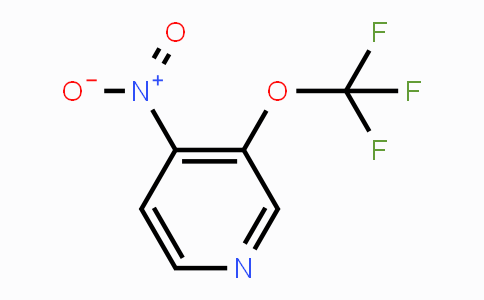 CAS No. 1229731-52-5, 4-Nitro-3-trifluoromethoxy-pyridine