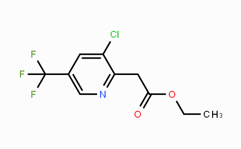 CAS No. 1053656-47-5, Ethyl 2-(3-chloro-5-(trifluoromethyl)pyridin-2-yl)acetate
