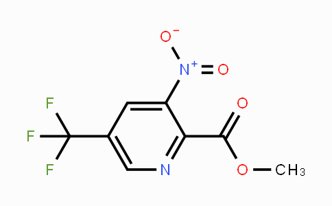 CAS No. 1806317-88-3, Methyl 3-nitro-5-(trifluoromethyl)picolinate