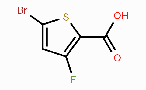 CAS No. 1432060-81-5, 5-Bromo-3-fluoro-thiophene-2-carboxylic acid
