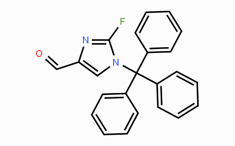 CAS No. 79544-98-2, 2-Fluoro-1-trityl-1H-imidazole-4-carbaldehyde