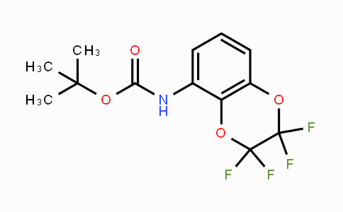 (2,2,3,3-Tetrafluoro-2,3-dihydro-benzo[1,4]dioxin-5-yl)-carbamic acid tert-butyl ester