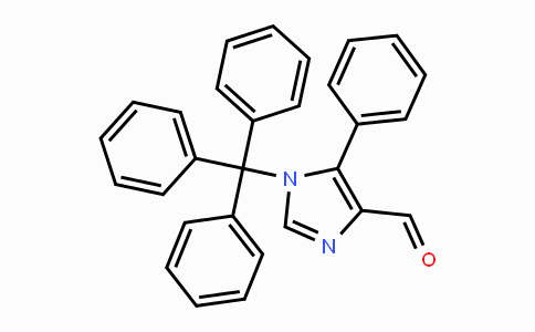 CAS No. 139478-14-1, 5-Phenyl-1-trityl-1H-imidazole-4-carbaldehyde