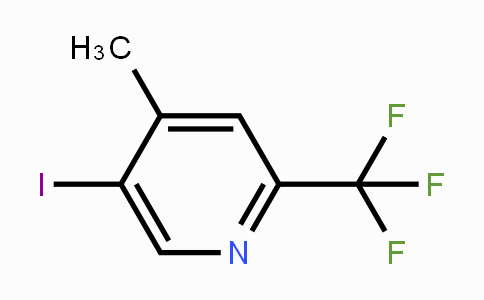 CAS No. 944317-55-9, 5-Iodo-4-methyl-2-trifluoromethyl-pyridine