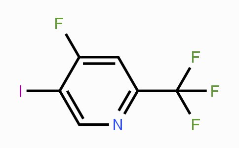 CAS No. 1806419-93-1, 4-Fluoro-5-iodo-2-trifluoromethyl-pyridine