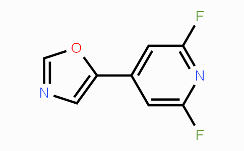 CAS No. 1936541-34-2, 5-(2,6-Difluoropyridin-4-yl)oxazole