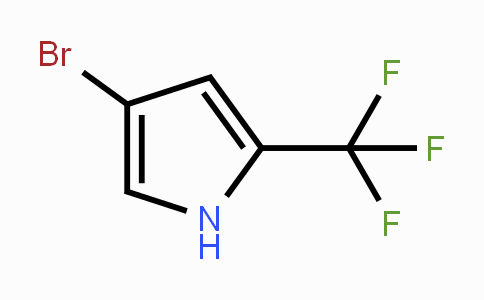 CAS No. 1369878-02-3, 4-Bromo-2-trifluoromethyl-1H-pyrrole