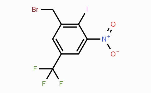 CAS No. 943917-58-6, 1-(Bromomethyl)-2-iodo-3-nitro-5-(trifluoromethyl)benzene