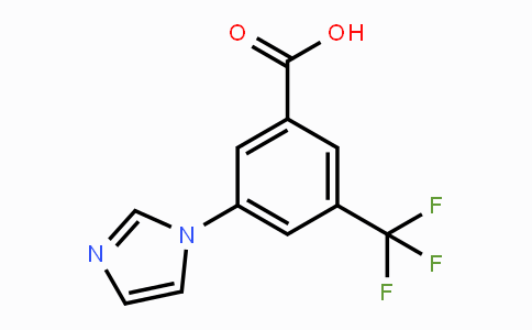CAS No. 164341-38-2, 3-(1H-Imidazol-1-yl)-5-(trifluoromethyl)benzoic acid