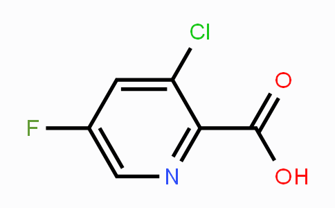 CAS No. 128073-01-8, 3-Chloro-5-fluoropicolinic acid