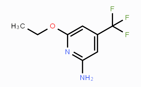 CAS No. 117519-18-3, 6-Ethoxy-4-(trifluoromethyl)pyridin-2-amine