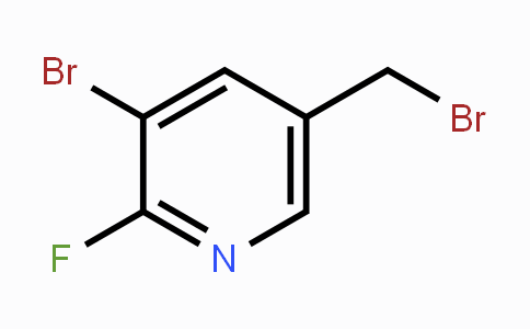 CAS No. 1227601-47-9, 3-Bromo-5-(bromomethyl)-2-fluoropyridine