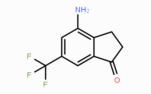 CAS No. 1260017-89-7, 4-Amino-6-(trifluoromethyl)-2,3-dihydro-1h-inden-1-one