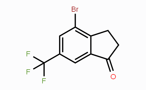 CAS No. 1273655-85-8, 4-Bromo-6-(trifluoromethyl)-2,3-dihydroinden-1-one