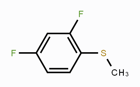 CAS No. 130922-40-6, 2,4-Difluoro-1-methylsulfanyl-benzene