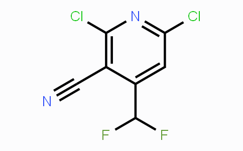 CAS No. 960293-93-0, 2,6-Dichloro-4-(difluoromethyl)nicotinonitrile