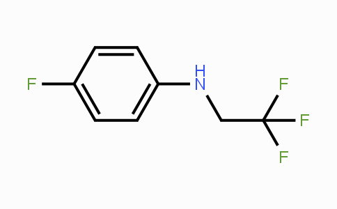 CAS No. 62158-94-5, 4-Fluoro-N-(2,2,2-trifluoroethyl)aniline