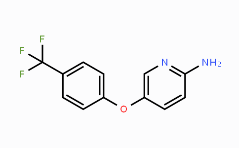 CAS No. 1038320-18-1, 5-[4-(Trifluoromethyl)phenoxy]pyridin-2-amine