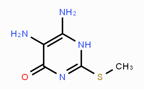 CAS No. 54030-57-8, 5,6-Diamino-2-(methylthio)pyrimidin-4(1H)-one