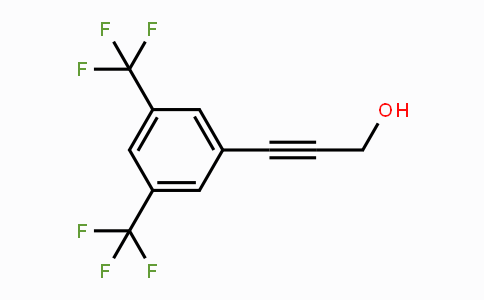 CAS No. 81613-61-8, 3-[3,5-Bis(trifluoromethyl)phenyl]prop-2-yn-1-ol