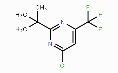 CAS No. 193611-28-8, 2-Tert-butyl-4-chloro-6-(trifluoromethyl)pyrimidine