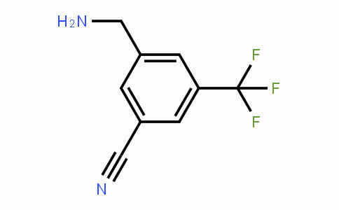 CAS No. 693250-09-8, 3-Aminomethyl-5-trifluoromethyl-benzonitrile