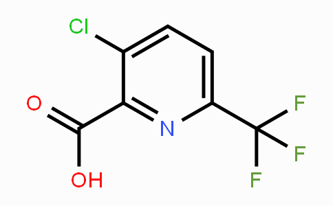 CAS No. 760147-01-1, 3-Chloro-6-(trifluoromethyl)pyridine-2-carboxylic acid