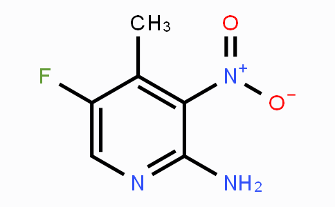 CAS No. 917918-86-6, 5-Fluoro-4-methyl-3-nitro-pyridin-2-ylamine