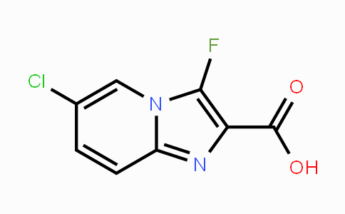 CAS No. 937600-35-6, 6-Chloro-3-fluoro-imidazo[1,2-a]pyridine-2-carboxylic acid