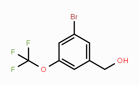 CAS No. 1026201-95-5, (3-Bromo-5-trifluoromethoxy-phenyl)-methanol