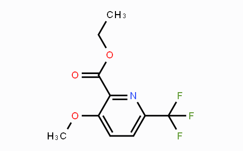 MC430909 | 1803882-38-3 | 3-Methoxy-6-trifluoromethyl-pyridine-2-carboxylic acid ethyl ester