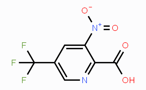CAS No. 1214333-19-3, 3-Nitro-5-trifluoromethyl-pyridine-2-carboxylic acid