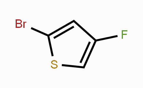 CAS No. 32431-65-5, 2-Bromo-4-fluoro-thiophene