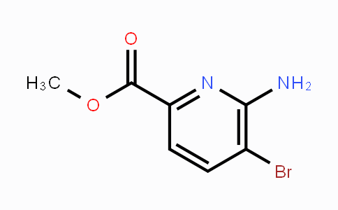 CAS No. 178876-82-9, 6-Amino-5-bromo-pyridine-2-carboxylic acid methyl ester