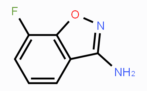 CAS No. 268734-39-0, 7-Fluoro-benzo[d]isoxazol-3-ylamine