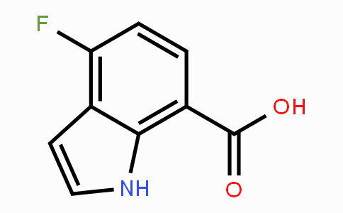 CAS No. 313337-34-7, 4-Fluoro-1H-indole-7-carboxylic acid