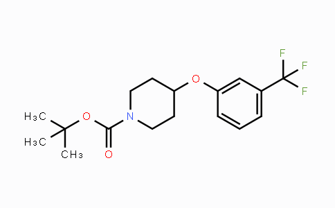 CAS No. 497961-37-2, 4-(3-Trifluoromethyl-phenoxy)-piperidine-1-carboxylic acid tert-butyl ester
