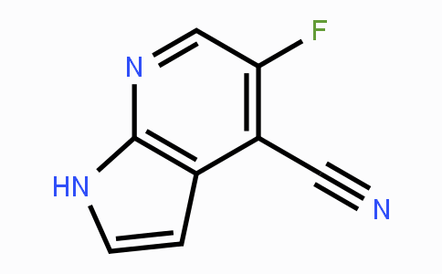 CAS No. 1015610-15-7, 5-Fluoro-1H-pyrrolo[2,3-b]pyridine-4-carbonitrile