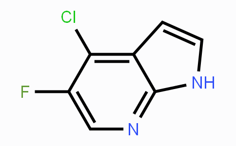 CAS No. 882033-66-1, 4-Chloro-5-fluoro-1H-pyrrolo[2,3-b]pyridine