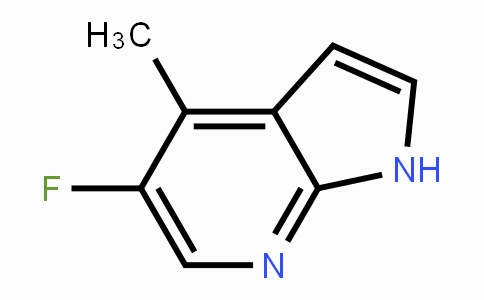 CAS No. 1228666-30-5, 5-Fluoro-4-methyl-1H-pyrrolo[2,3-b]pyridine