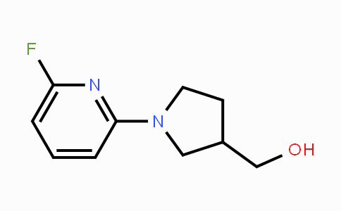 CAS No. 1228666-40-7, [1-(6-Fluoro-pyridin-2-yl)-pyrrolidin-3-yl]-methanol