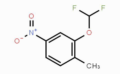 CAS No. 105552-74-7, 2-(Difluoromethoxy)-1-methyl-4-nitrobenzene