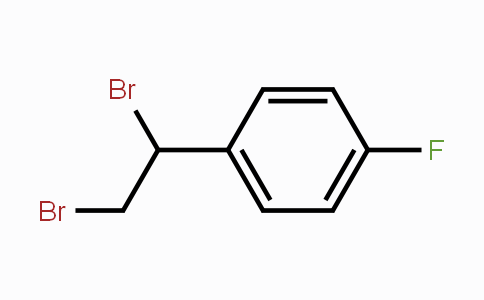 CAS No. 350-35-6, 1-(1,2-Dibromoethyl)-4-fluorobenzene