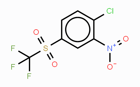 CAS No. 1550-27-2, 2-Nitro-4-(trifluoromethylsulfonyl)chlorobenzene